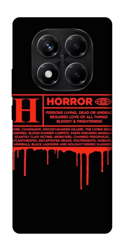 Чохол на Xiaomi Redmi Note 14 Pro 5G Horror Halloween фото 1 з 1