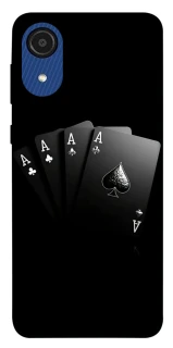 Чохол на Samsung Galaxy A03 Core Black Cards фото 1 Чохол на Samsung Galaxy A03 Core Black Cards фото 1 з 1