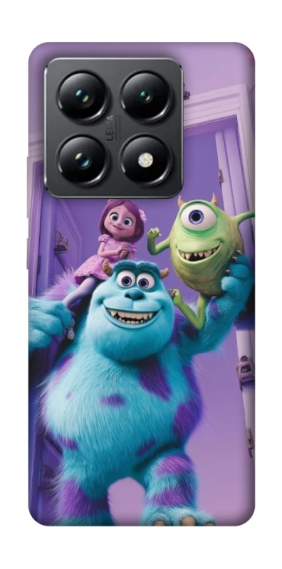 Чехол на Xiaomi 14T Pro Monsters friends фото 1 из 1