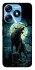 Чохол на TECNO Spark 10 Вовк під місяцем фото 1 з 1