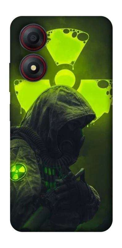 Чехол на ZTE Blade A34 4G Радиация v5 фото 1 из 1