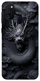 Чехол на Samsung Galaxy M21 black dragon фото 1 из 1