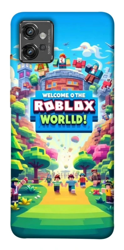 Чохол на Motorola Moto G32 Roblox World фото 1 з 1