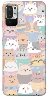 Чехол на Xiaomi Redmi Note 10 5G Funny Kittens ver.2 фото 1 из 1
