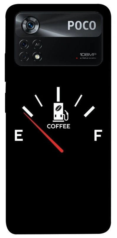 Чохол на Xiaomi Poco X4 Pro 5G Сoffee speedometer фото 1 з 1