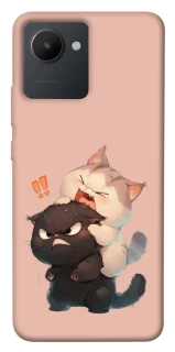 Чехол на Realme C30 Сat and cat фото 1 из 1