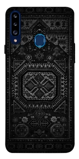 Чехол на Samsung Galaxy A20s Черный ковер фото 1 из 1