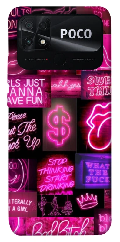 Чохол на Xiaomi Poco C40 Hot collage ver.9 фото 1 з 1