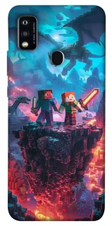 Чохол на ZTE Blade A51 Minecraft v3 фото 1 з 1