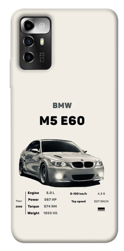 Чехол на ZTE Blade A72 BMW M5 E60 фото 1 из 1