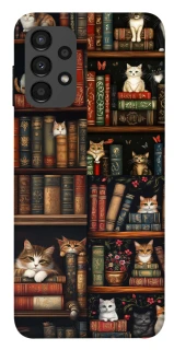 Чохол на Samsung Galaxy A13 4G Cats & Books фото 1 з 1