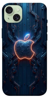 Чехол на Apple iPhone 15 Plus (6.7") Apple logo ver.1 фото 1 из 1