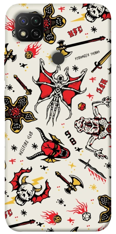 Чохол на Xiaomi Redmi 9C Stranger Things ver.2 фото 1 з 1