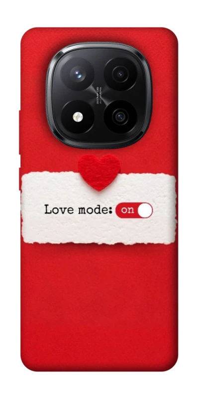 Чохол на Xiaomi Redmi Note 14 Pro+ 5G Love Mode ON фото 1 з 1