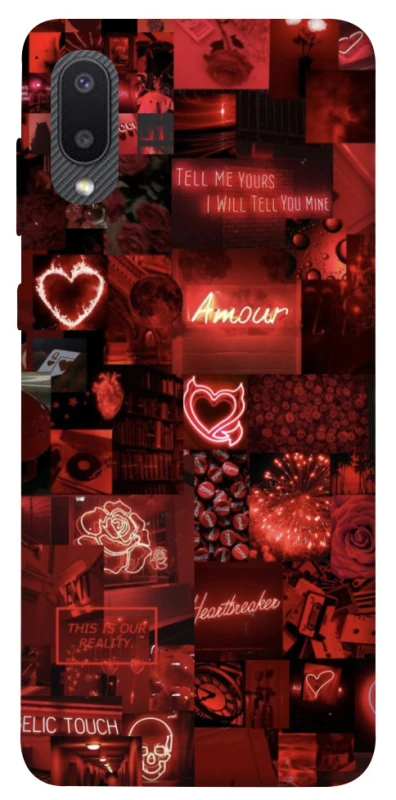 Чохол на Samsung Galaxy A02 Love collage ver.6 фото 1 з 1