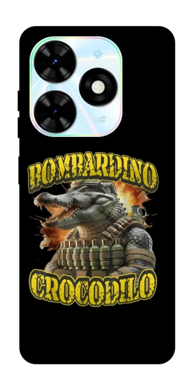 Чохол на TECNO Spark Go 2024 Bombardino Crocodilo фото 1 з 1