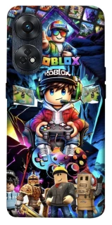 Чехол на Oppo Reno 8T 4G Roblox collage ver.4 фото 1 из 1