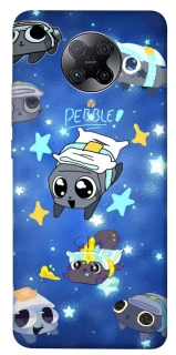 Чехол на Xiaomi Redmi K30 Pro / Poco F2 Pro Pebble kitten stars фото 1 из 1