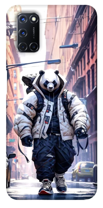 Чохол на Oppo A52 / A72 / A92 Панда кур'єр фото 1 з 1