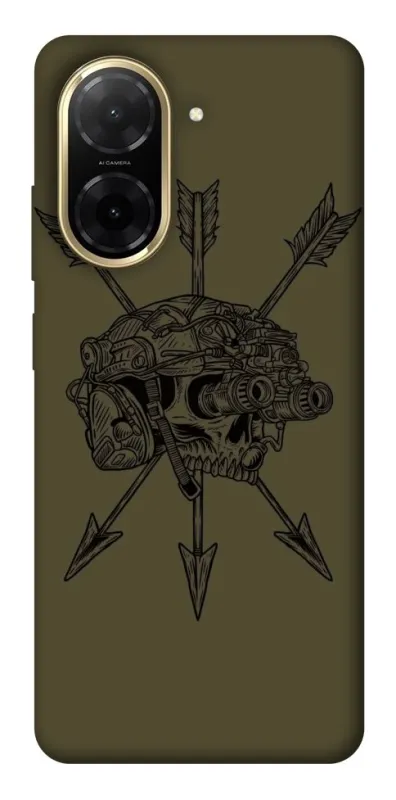 Чохол на Xiaomi Redmi A5 (Europe version) Mil skull фото 1 з 1