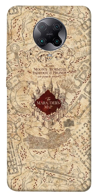 Чохол на Xiaomi Redmi K30 Pro / Poco F2 Pro Harry Potter Marauder's Map фото 1 з 1