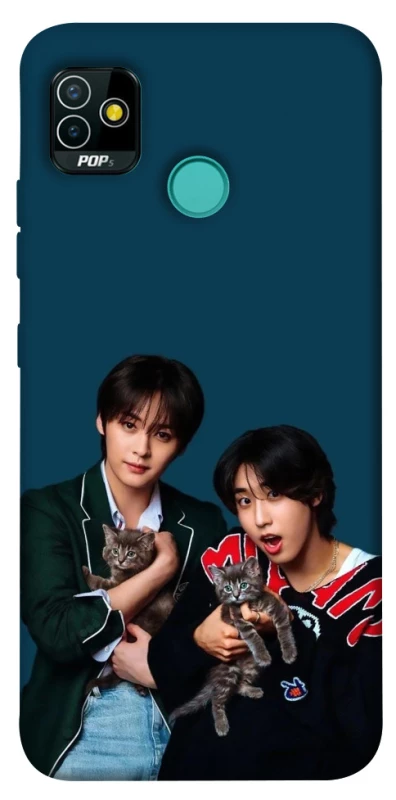 Чохол на TECNO POP 5 Lee Know and Han - Stray Kids фото 1 з 1