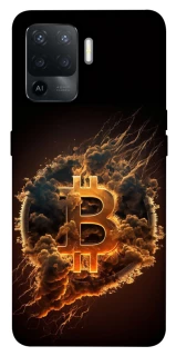 Чохол на Oppo Reno 5 Lite Smoky Bitcoin фото 1 з 1