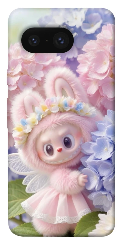 Чехол на Google Pixel 8 Labubu & Flowers ver.1 фото 1 из 1