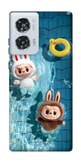 Чохол на Motorola Edge 50 Fusion Labubu in the pool фото 1 з 1