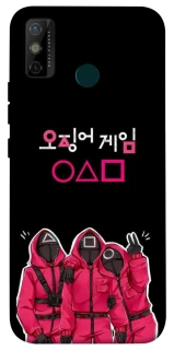 Чохол на TECNO Spark 6 Go squid game v5 фото 1 з 1