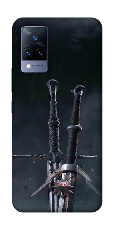 Чохол на Vivo V21 Мечі Ведьмака фото 1 з 1