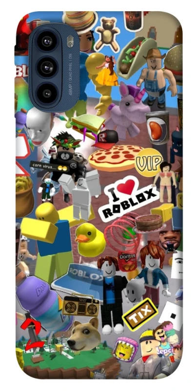 Чохол на Motorola Moto G41 Roblox collage ver.5 фото 1 з 1