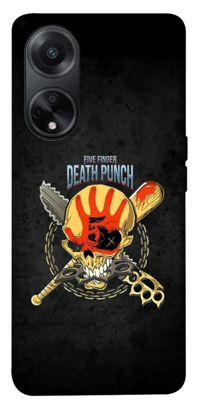 Чохол на Oppo A58 4G Five finger death punch ver.2 фото 1 з 1