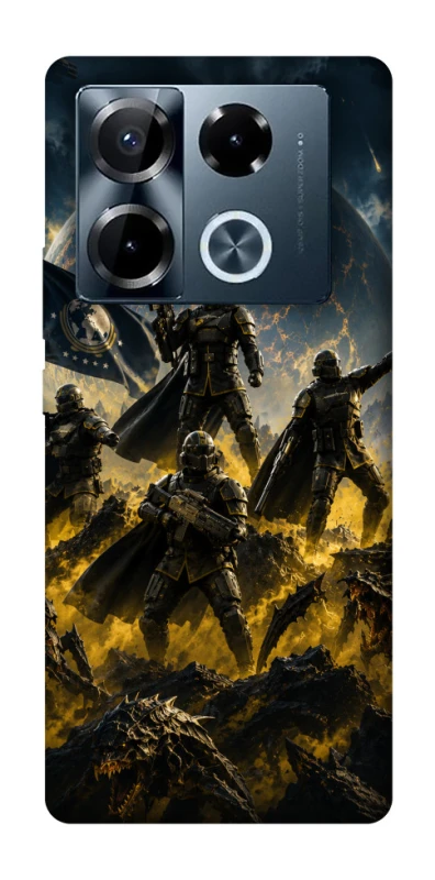 Чохол на Infinix Note 40 Pro 4G HELLDIVERS фото 1 з 1