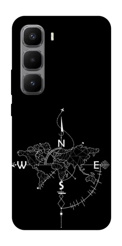 Чехол на Infinix Hot 60 Pro+ Travel Map фото 1 Чехол на Infinix Hot 60 Pro+ Travel Map фото 1 из 1