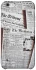 Чехол на Apple iPhone 6/6s (4.7") Газеты фото 1 из 1