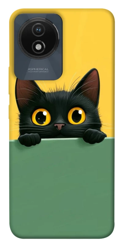 Чохол на Vivo Y02 Black cat v2 фото 1 з 1