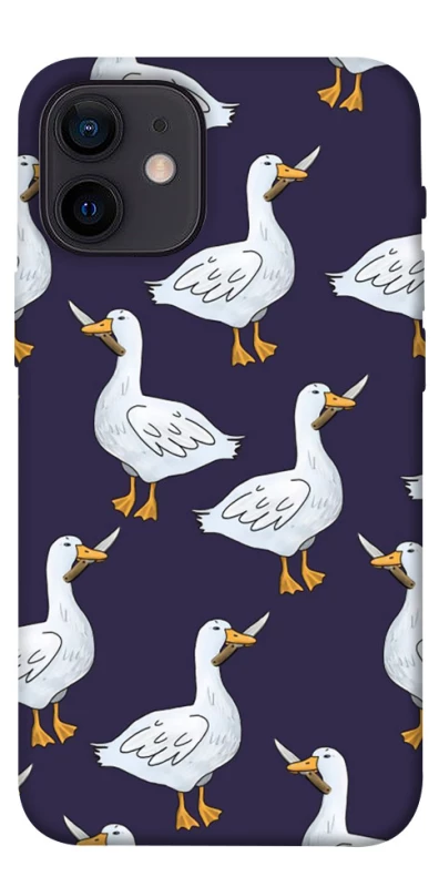 Чохол на Apple iPhone 12 mini (5.4") Гуси з претензією фото 1 з 1