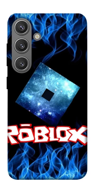 Чохол на Samsung Galaxy S24+ Roblox Galaxy Flame Logo фото 1 з 1