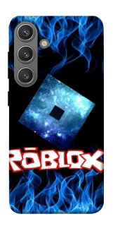 Чохол на Samsung Galaxy S24+ Roblox Galaxy Flame Logo фото 1 з 1