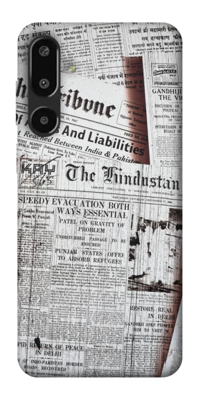 Чохол на Samsung Galaxy F16 Газети фото 1 з 1