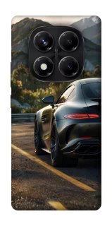 Чехол на Xiaomi Redmi Note 14 Pro 5G Car in the mountains фото 1 из 1