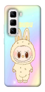 Чохол на Infinix Hot 50 Pro Fluffy Rainbow Labubu фото 1 з 1