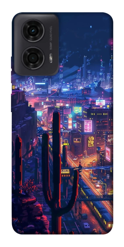 Чохол на Motorola Moto G04 Night city фото 1 з 1