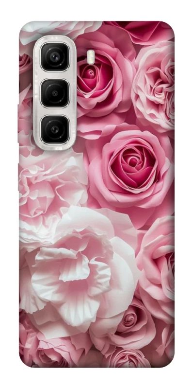 Чохол на Infinix Hot 50 4G Рожеві Квіти фото 1 з 1
