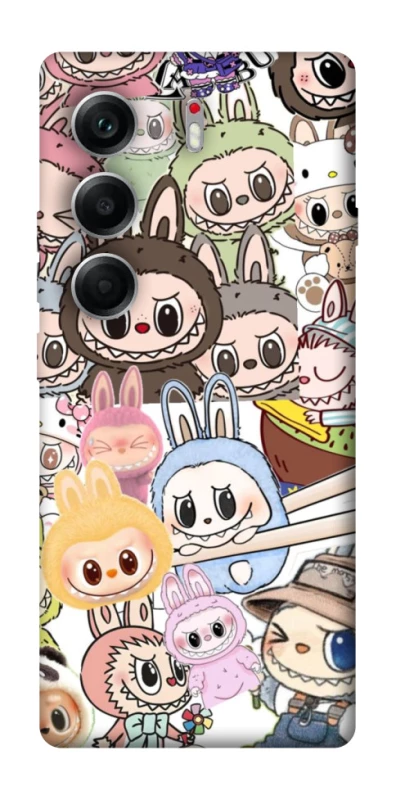 Чохол на Tecno Camon 40 All Labubus фото 1 з 1