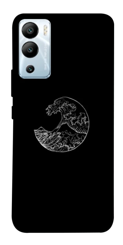 Чохол на Infinix Hot 12i Black tsunami фото 1 з 1