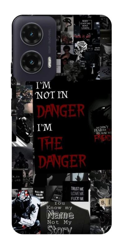 Чохол на Motorola Moto G35 Danger collage фото 1 з 1