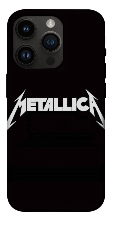 Чохол на Apple iPhone 14 Pro (6.1") Metallica logo фото 1 з 1