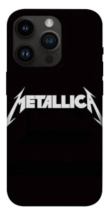 Чохол на Apple iPhone 14 Pro (6.1") Metallica logo фото 1 з 1